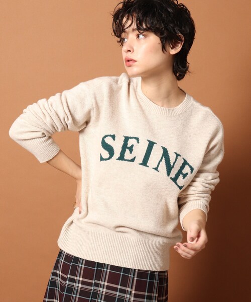 「DRESSTERIOR」 長袖ニット 36 ダークグリーン レディース_画像5