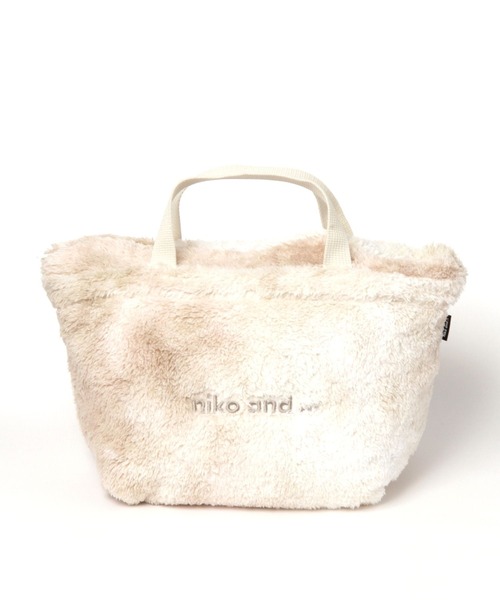 niko and…（ニコアンド） ハンドバッグ 0 ベージュ レディース