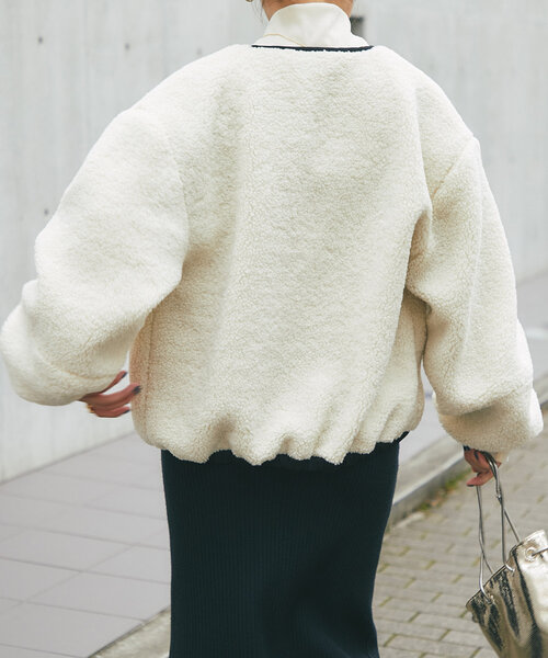 「un dix cors」 ブルゾン FREE ブラック レディース_画像5