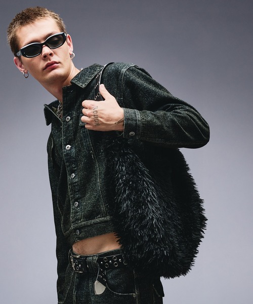 ANDER HUNK FLYER'S AH 24/W ジャケット アンダーハンクANDER HUNK ブラウン レザー フライトブルゾン