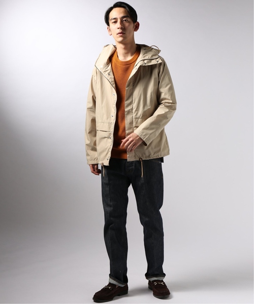 EDIFICE（エディフィス） マウンテンパーカー 46 ベージュ メンズ