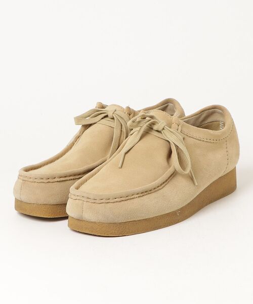 Clarks（クラークス） シューズ UK7.5 ベージュ メンズ : ZOZOTOWN