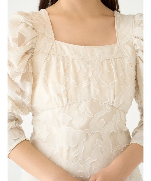 SNIDEL（スナイデル） 長袖ワンピース 1 アイボリー レディース