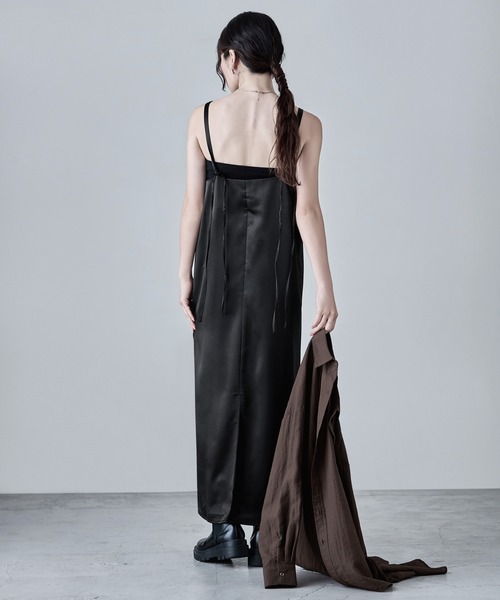 「etoll.」 キャミソールワンピース FREE ブラウン レディース_画像5