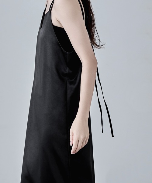 「etoll.」 キャミソールワンピース FREE ブラウン レディース_画像6