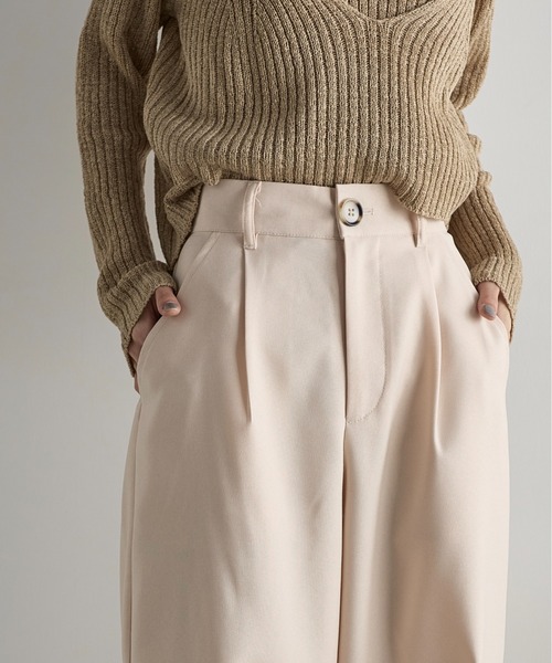 「THE YOn」 カーゴパンツ S ライム レディース_画像8