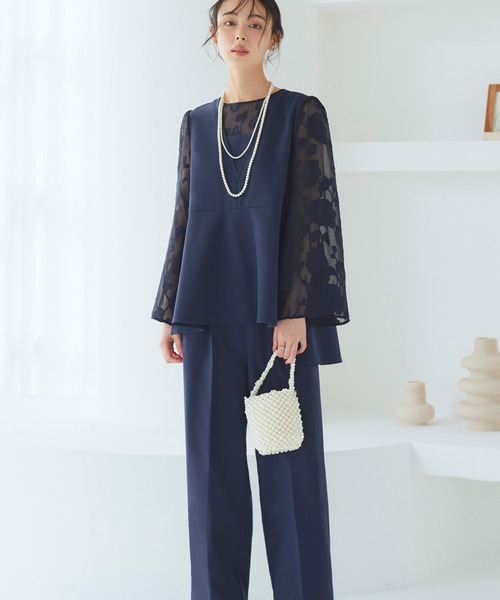 RUIRUE BOUTIQUE ルイルエブティック セットアップ ネイビー LL RUIRUE BOUTIQUE（ルイルエブティック） セットアップ LL ネイビー