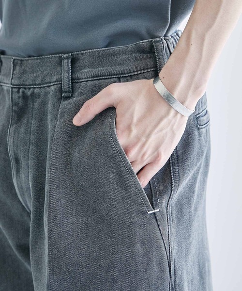 「PUBLIC TOKYO」 デニムパンツ 3 インディゴブルー メンズ_画像8