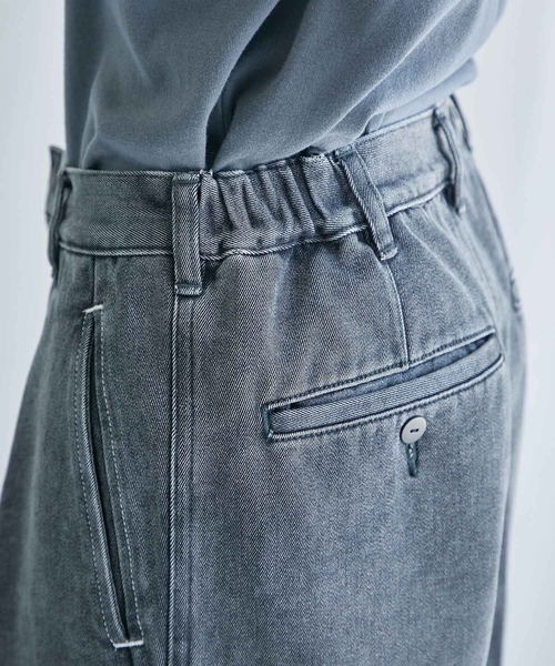 「PUBLIC TOKYO」 デニムパンツ 3 インディゴブルー メンズ_画像9