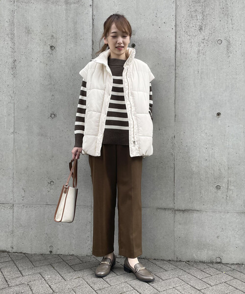 「Comme ca Mature」 パンツ MEDIUM ブラウン レディース_画像7