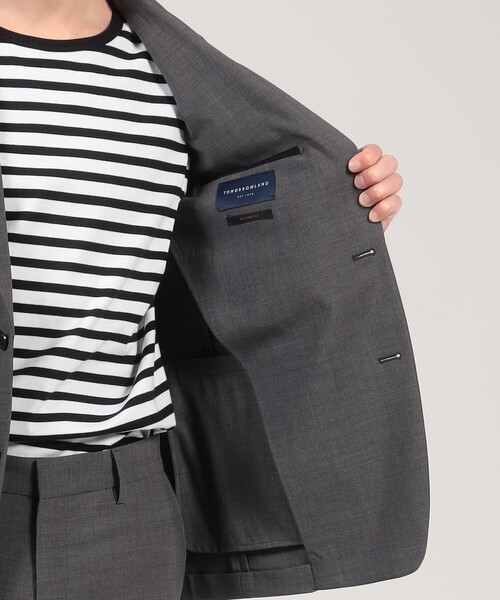 TOMORROWLAND（トゥモローランド） テーラードジャケット 48 ブラウン