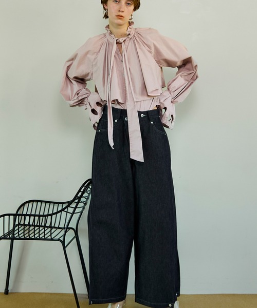 MAISON SPECIAL（メゾンスペシャル） 「PRE-ORDER」Ruffle Shirt