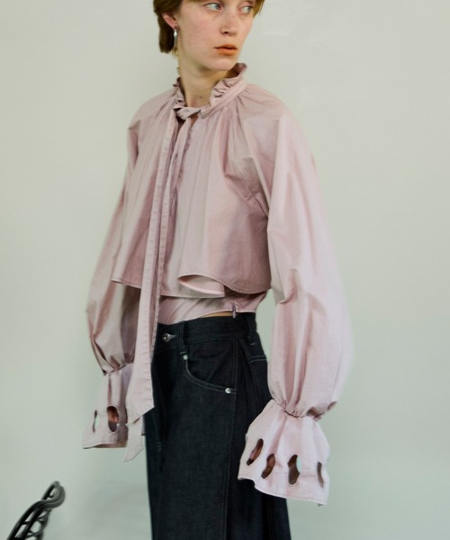 MAISON SPECIAL ラッフルフリルブラウス Ruffle Blouse MAISON SPECIAL(メゾンスペシャル)｜Ruffle Blouse/ラッフルフリル