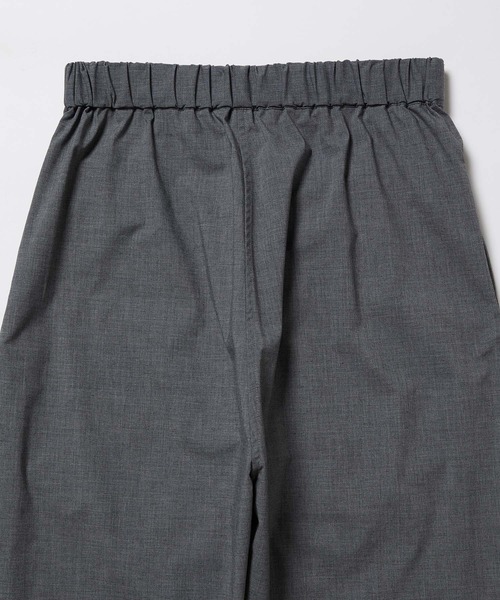 「ADAM ET ROPE'」 イージーパンツ S カーキ メンズ_画像6