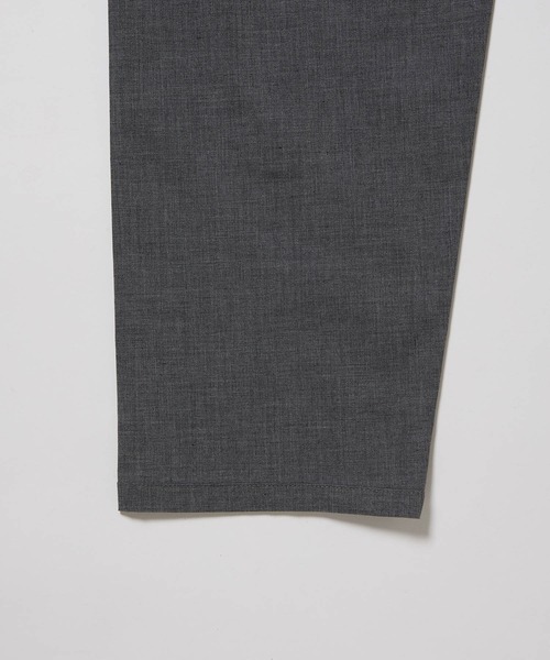 「ADAM ET ROPE'」 イージーパンツ S カーキ メンズ_画像7