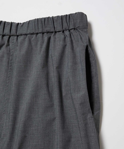 「ADAM ET ROPE'」 イージーパンツ S カーキ メンズ_画像9