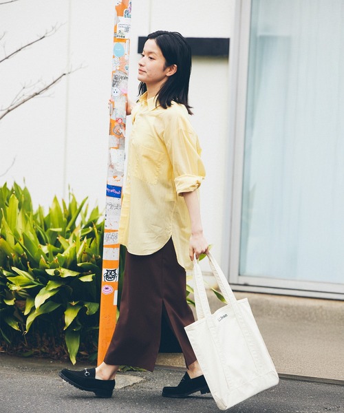 「L.L.Bean」 トートバッグ FREE キナリ メンズ_画像4