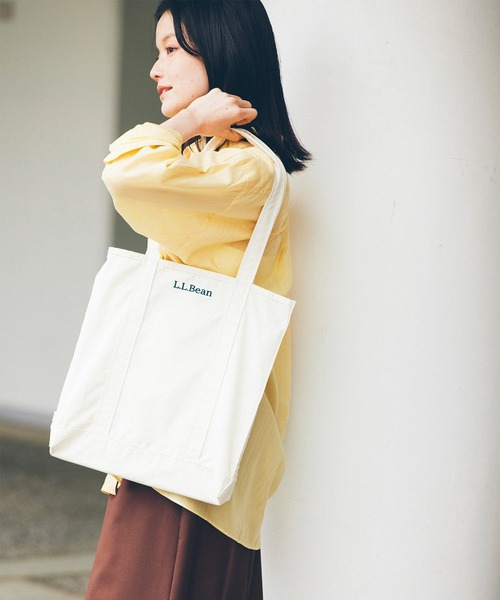 「L.L.Bean」 トートバッグ FREE キナリ メンズ_画像6