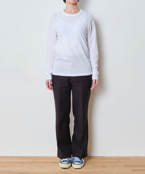 「THE SHINZONE」 長袖カットソー FREE ホワイト レディース_画像7