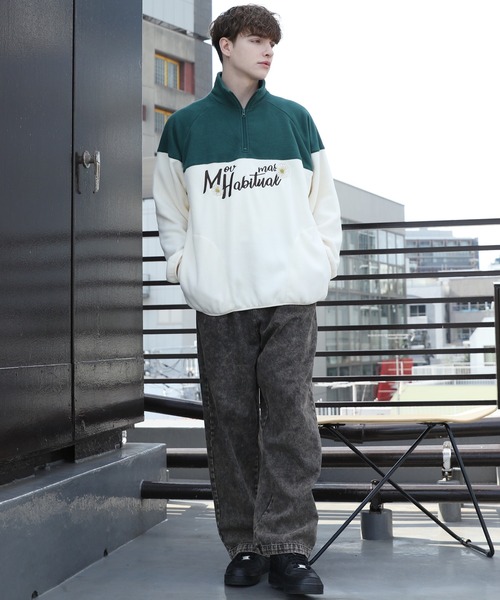 「Beautiful Harmony」 「Beno」スウェットカットソー LARGE モスグリーン メンズ_画像6