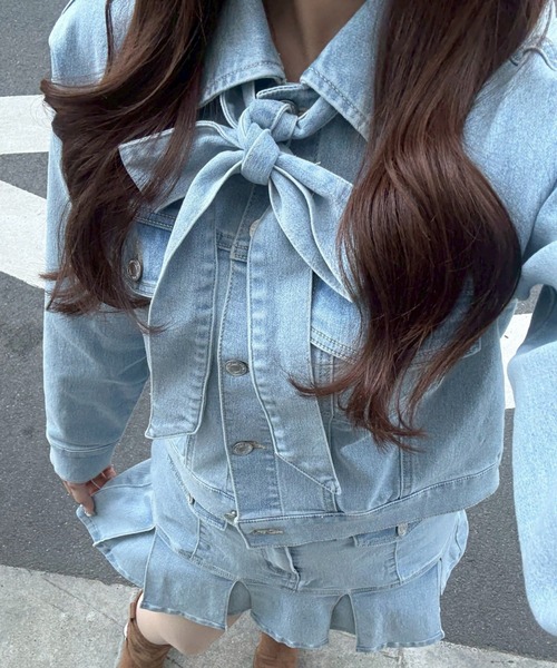 continuer de NICE CLAUP デニムジャケット gジャン 「2026SS