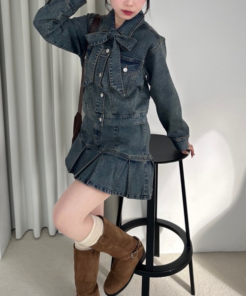 continuer de NICE CLAUP デニムジャケット gジャン 「2026SS