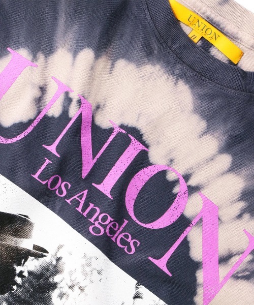 「UNION（UNION TOKYO）」 長袖Tシャツ SMALL ブルー メンズ_画像4