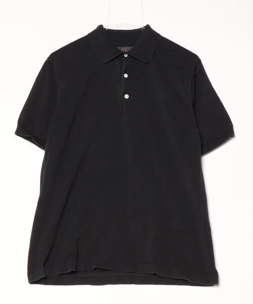 BEAMS+（ビームスプラス） 「BEAMS PLUS」 半袖ポロシャツ L ブラック 