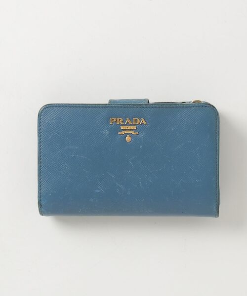 PRADA（プラダ） 財布 - ブルー レディース : ZOZOTOWN Yahoo!店