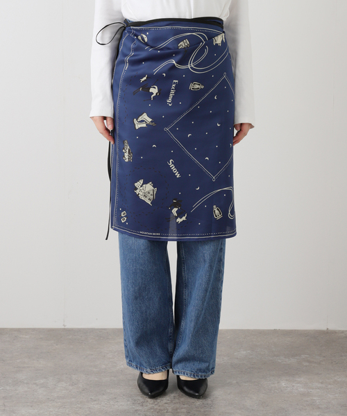 journalstandardluxe 【DECEMBER】ラップスカート JOURNAL STANDARD（ジャーナルスタンダード） スカート スキーラップ