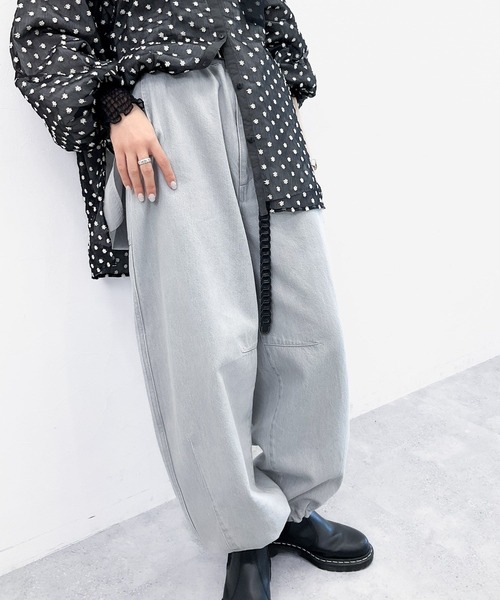 ニコバン セール】2WAYノビノビカーブパンツ（その他パンツ）｜niko and