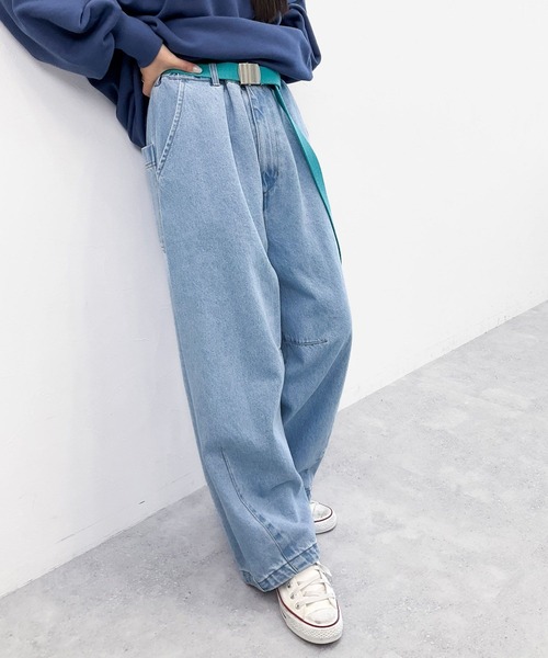 niko and…（ニコアンド） パンツ 「MODE NORM CORE」 3Dカーブパンツ