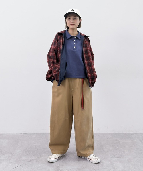 パンツ nikooooo niko and…（ニコアンド） パンツ 「MODE NORM CORE」 3Dカーブパンツ