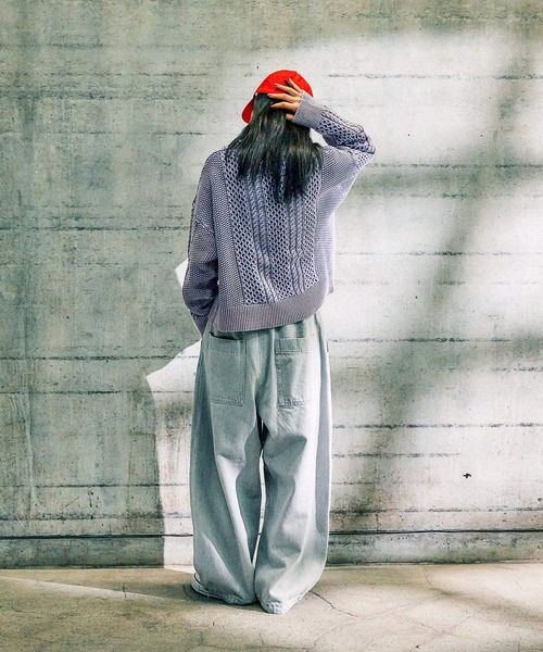 niko and…（ニコアンド） パンツ 「MODE NORM CORE」 3Dカーブパンツ