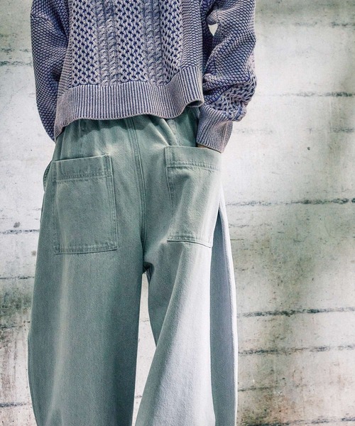 niko and…（ニコアンド） パンツ 「MODE NORM CORE」 3Dカーブパンツ