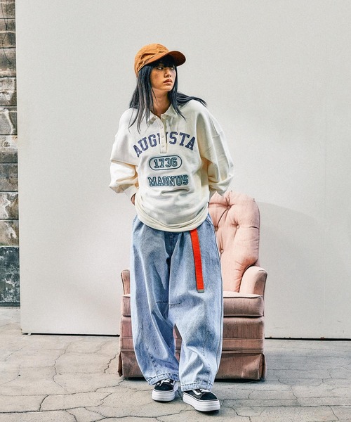 niko and…（ニコアンド） パンツ 「MODE NORM CORE」 3Dカーブパンツ