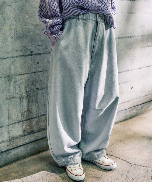 niko and…（ニコアンド） パンツ 「MODE NORM CORE」 3Dカーブパンツ