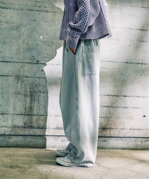 niko and…（ニコアンド） パンツ 「MODE NORM CORE」 3Dカーブパンツ