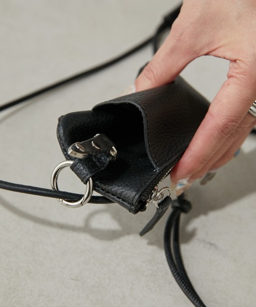 「ear PAPILLONNER」 カードケース FREE ブラック レディース_画像8