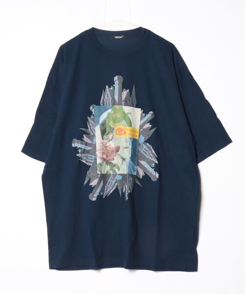 UNDERCOVER（アンダーカバー） 半袖Tシャツ 4 ネイビー メンズ 