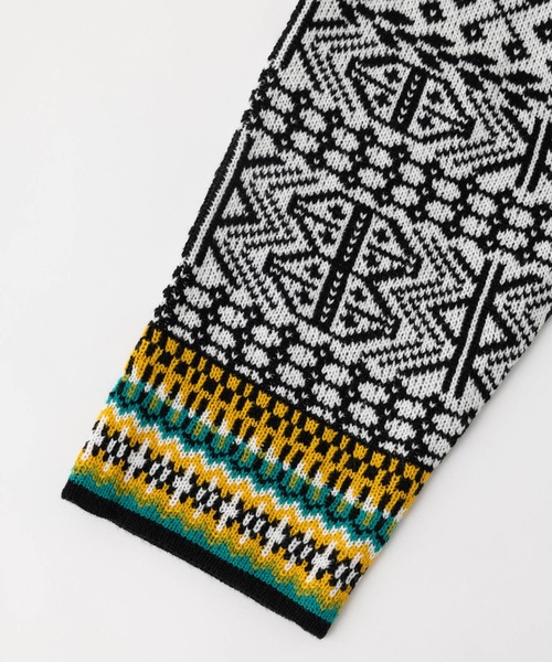 「MIEL CRISHUNANT」 ニットカーディガン FREE イエロー系その他 レディース_画像5