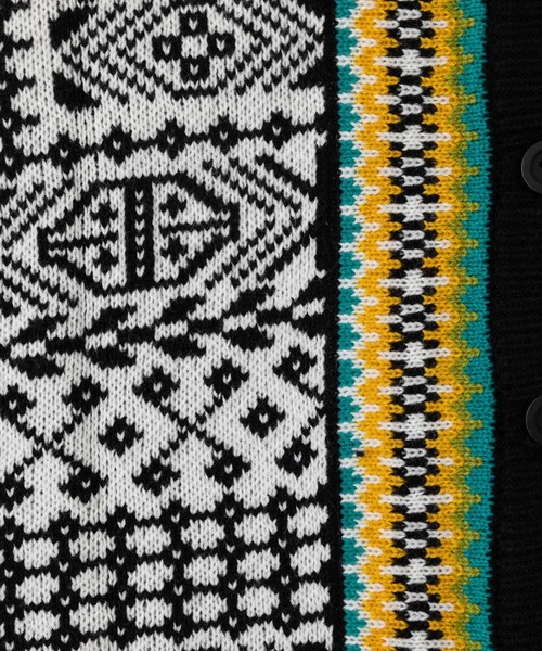 「MIEL CRISHUNANT」 ニットカーディガン FREE イエロー系その他 レディース_画像6