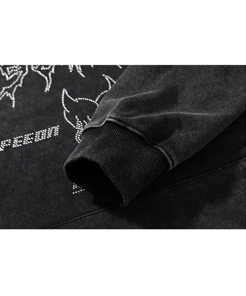 「Ressaca」 プルオーバーパーカー X-LARGE ブラック メンズ_画像2