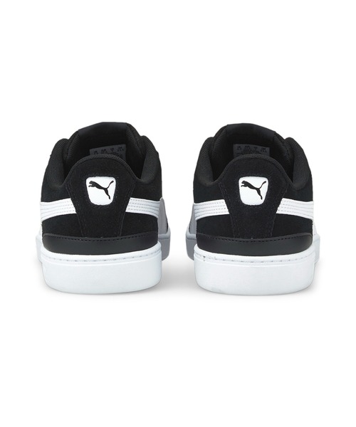 [PUMA] low cut спортивные туфли 25.5cm черный × лиловый женский 