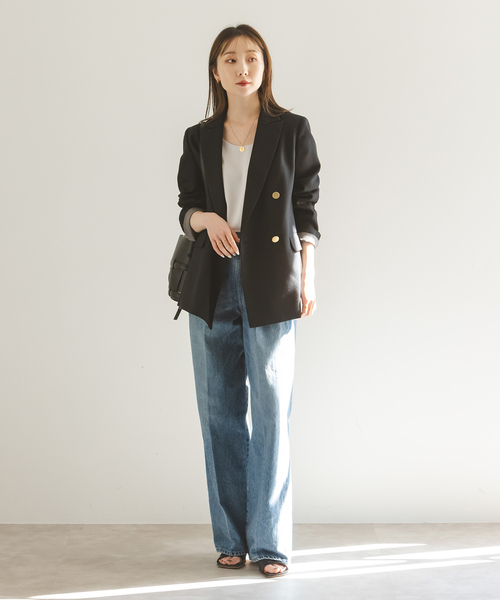 NOBLE（ノーブル） テーラードジャケット 34 アイボリー レディース