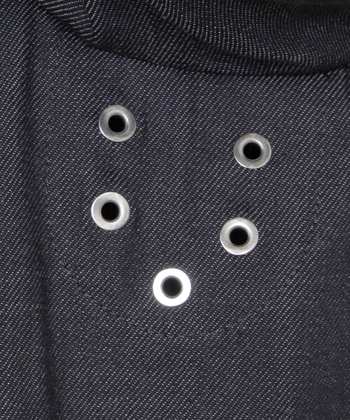 「MACKINTOSH LONDON」 ステンカラーコート 38 ネイビー メンズ_画像9