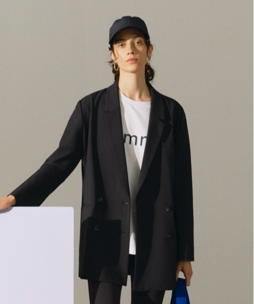 「emmi」 テーラードジャケット 1 ライトベージュ レディース_画像3