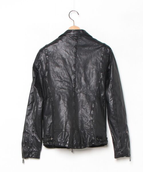 「GIORGIO BRATO」 レザージャケット 40 ブラック レディース_画像2