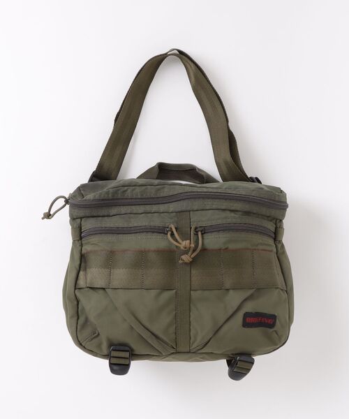 【BRIEFING】2WAY オリーブグリーン ショルダーバッグ★ビジネスにも★ BRIEFING（ブリーフィング） 2WAYバッグ FREE オリーブ メンズ