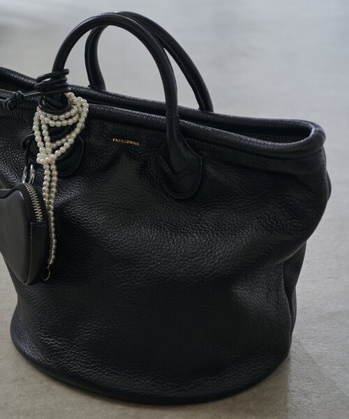 「PAPILLONNER」 ハンドバッグ FREE シルバー レディース_画像9